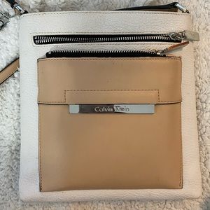 Calvin Klein Nude Crossbody Bag